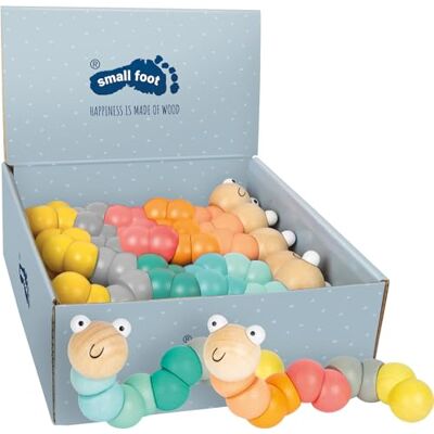 small foot Display Gioco motricità Bruco Pastello, da Piegare e contorcere, dai 12 Mesi in su small foot Display Gioco motricità Bruco Pastello, da Piegare e contorcere, dai 12 Mesi in su