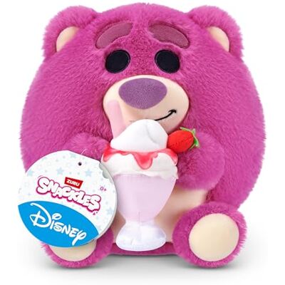 Snackles Disney Pixar Toy Story Lotso & Frullato alla Fragola Peluche 20 cm di ZURU – Peluche Ultra-Morbido da Collezione con Accessorio Snack, Regalo per Bambini & Fan Disney Snackles Disney Pixar Toy Story Lotso & Frullato alla Fragola Peluche 20 cm di ZURU – Peluche Ultra-Morbido da Collezione con Accessorio Snack, Regalo per Bambini & Fan Disney