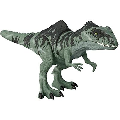 Mattel Jurassic World Dominion GIGANTOSAURO Attacco Letale con fauci mobili, ruggito e movimenti, malvagio dinosauro carnivoro , Giocattolo e regalo per Bambini 4+ Anni, Mattel Jurassic World Dominion GIGANTOSAURO Attacco Letale con fauci mobili, ruggito e movimenti, malvagio dinosauro carnivoro , Giocattolo e regalo per Bambini 4+ Anni,