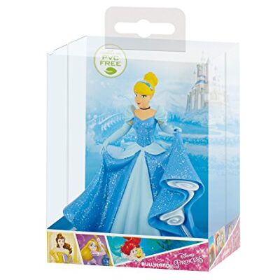 Bullyland Statuetta Disney di Cenerentola con abito glitterato, Bullyland Statuetta Disney di Cenerentola con abito glitterato,