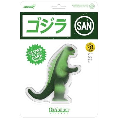 SUPER7 Toho Reaction Figures Marusan L-Tail (Glow) Action Figure SUPER7 Toho Reaction Figures Marusan L-Tail (Glow) Action Figure