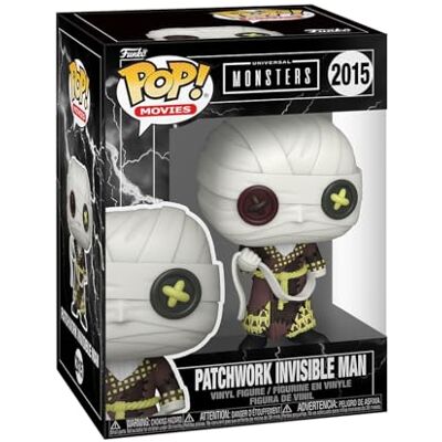 Funko POP! Movies: Universal Monsters Invisible Man Figura in vinile da collezione Idea regalo Prodotto ufficiale Giocattoli per bambini e adulti Modello di figura per collezionisti Funko POP! Movies: Universal Monsters Invisible Man Figura in vinile da collezione Idea regalo Prodotto ufficiale Giocattoli per bambini e adulti Modello di figura per collezionisti