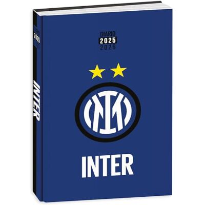 Seven Diario Scuola Inter Datato Standard 12 Mesi, Nero Azzurro, Copertina Azzurro, Accessori Zaino, Ragazzo Seven Diario Scuola Inter Datato Standard 12 Mesi, Nero Azzurro, Copertina Azzurro, Accessori Zaino, Ragazzo