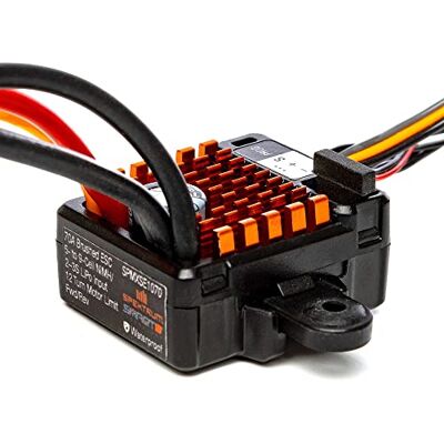 Spektrum Firma 70A Spazzolato Smart Impermeabile ESC, 2S-3S: IC3 Spektrum Firma 70A Spazzolato Smart Impermeabile ESC, 2S-3S: IC3