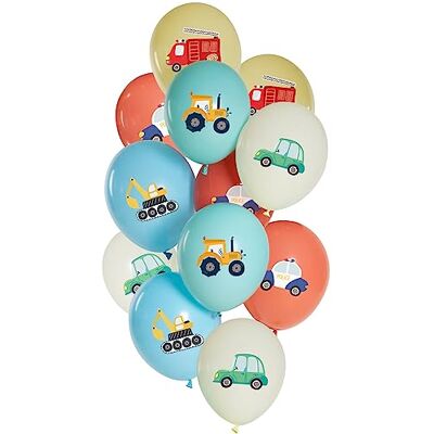 Folat Set Di Palloncini Premium Car Party 33cm 12 pezzi Palloncini in Lattice Elio o Aria per Festa Deco, Compleanno, Matrimonio, Baby Shower, Laurea Folat Set Di Palloncini Premium Car Party 33cm 12 pezzi Palloncini in Lattice Elio o Aria per Festa Deco, Compleanno, Matrimonio, Baby Shower, Laurea