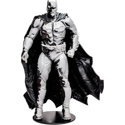 McFarlane Toys, DC Direct Black Adam Gold Label Batman Action (Line Art Variant) Figura con 22 parti mobili, figura da collezione DC Black Adam Comic Book con fumetti unici Età 12+ McFarlane Toys, DC Direct Black Adam Gold Label Batman Action (Line Art Variant) Figura con 22 parti mobili, figura da collezione DC Black Adam Comic Book con fumetti unici Età 12+