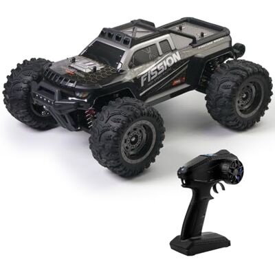Alpha Monster Truck RC Brushless 1:12 4WD con Trasmissione in Metallo e Stabilità ESP, Modello Senza Upgrade per Corse ad Alta Velocità Ripetute Alpha Monster Truck RC Brushless 1:12 4WD con Trasmissione in Metallo e Stabilità ESP, Modello Senza Upgrade per Corse ad Alta Velocità Ripetute