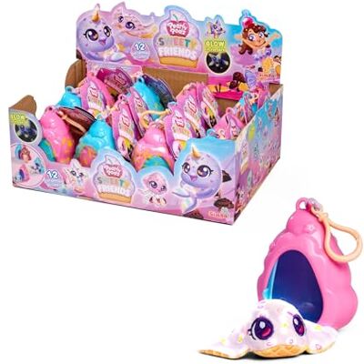 Simba Toys Pearly Pods Sweety Friends, 12 pezzi, assortiti, viene fornito solo un articolo, peluche con effetto luminoso, 8 cm, rara sirena e perla, ciondolo a conchiglia, a partire dai 3 anni in su Simba Toys Pearly Pods Sweety Friends, 12 pezzi, assortiti, viene fornito solo un articolo, peluche con effetto luminoso, 8 cm, rara sirena e perla, ciondolo a conchiglia, a partire dai 3 anni in su