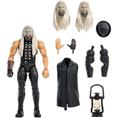 Mattel WWE Ultimate Edition Uncle Howdy, action figure da collezione con 30 punti d'articolazione, accessori come teste e mani intercambiabili inclusi, 8+ anni, Mattel WWE Ultimate Edition Uncle Howdy, action figure da collezione con 30 punti d'articolazione, accessori come teste e mani intercambiabili inclusi, 8+ anni,