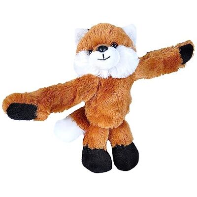 WILD REPUBLIC Huggers Volpe Rossa, Pupazzo Bracciale, Peluche Per Bambini Con Braccialetto A Scatto, Regalo Per Bambini, Imbottitura Realizzata Partendo Da Bottiglie Riciclate, 20 cm WILD REPUBLIC Huggers Volpe Rossa, Pupazzo Bracciale, Peluche Per Bambini Con Braccialetto A Scatto, Regalo Per Bambini, Imbottitura Realizzata Partendo Da Bottiglie Riciclate, 20 cm