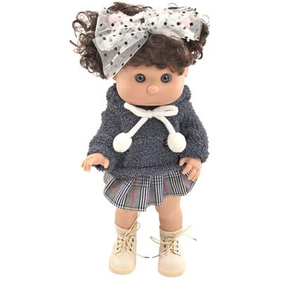 Tachan Nora bambola pepona 40 cm Curiosa e osservatrice muffe paffute e viso dolce (CPA Toy Group 788) Tachan Nora bambola pepona 40 cm Curiosa e osservatrice muffe paffute e viso dolce (CPA Toy Group 788)