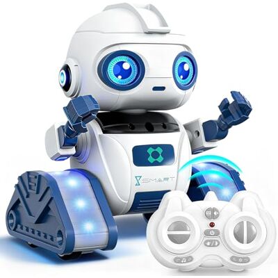 Ophy Robot Bambini, Funzione di Proiezione Innovativa, Robot Telecomandato con Controllo Gestuale, Occhi a LED, Musica, Robots Halloween Giocattoli per bambini e bambine di 3 4 5 6 7 8 9 10 11 12 anni Ophy Robot Bambini, Funzione di Proiezione Innovativa, Robot Telecomandato con Controllo Gestuale, Occhi a LED, Musica, Robots Halloween Giocattoli per bambini e bambine di 3 4 5 6 7 8 9 10 11 12 anni