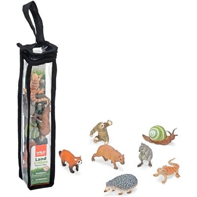 WILD REPUBLIC Nature Tube Land Critters, Personaggi Giocattolo, Giocattoli Educativi, Set di Gioco Interattivo WILD REPUBLIC Nature Tube Land Critters, Personaggi Giocattolo, Giocattoli Educativi, Set di Gioco Interattivo