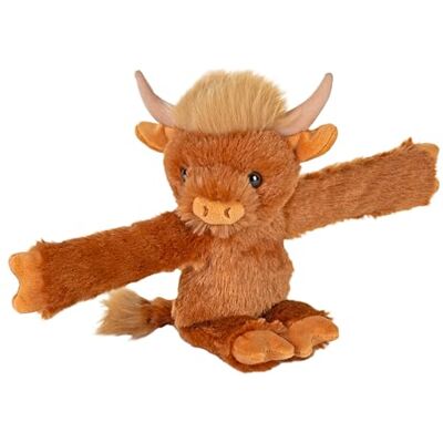 WILD REPUBLIC Huggers Highland Cow, Peluche, 20 cm, Giocattolo di Peluche, Imbottitura da Bottiglie d’Acqua Riciclate WILD REPUBLIC Huggers Highland Cow, Peluche, 20 cm, Giocattolo di Peluche, Imbottitura da Bottiglie d’Acqua Riciclate