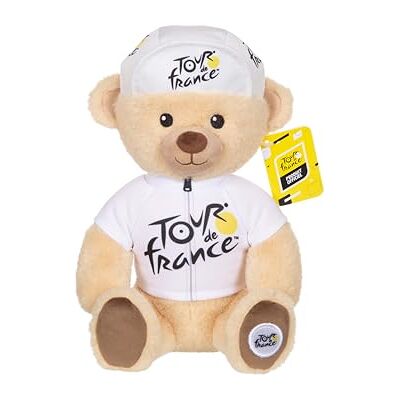 Gipsy - Animale Toys Maglia e Berretto miglior Giovane Vincitore Bianco 24 cm-Peluche Ufficiale del Tour de France. Un Orso Che celebra i futuri Campioni, Colore Muliticolor, Gipsy - Animale Toys Maglia e Berretto miglior Giovane Vincitore Bianco 24 cm-Peluche Ufficiale del Tour de France. Un Orso Che celebra i futuri Campioni, Colore Muliticolor,