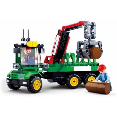 Sluban Log Trailer Large (209pcs) Sluban Log Trailer Large (209pcs)