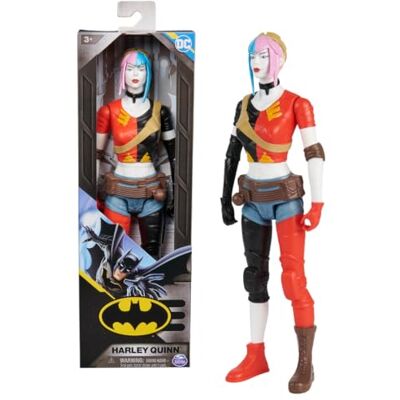 DC Comics , action figure di Harley Quinn, giocattoli da collezione dei supereroi da 30 cm per bambini e bambine dai 3 anni in su DC Comics , action figure di Harley Quinn, giocattoli da collezione dei supereroi da 30 cm per bambini e bambine dai 3 anni in su
