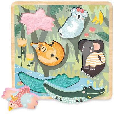 Vilac Incasso touch Jungle Michelle Carlslund, 8502, multicolore Vilac Incasso touch Jungle Michelle Carlslund, 8502, multicolore