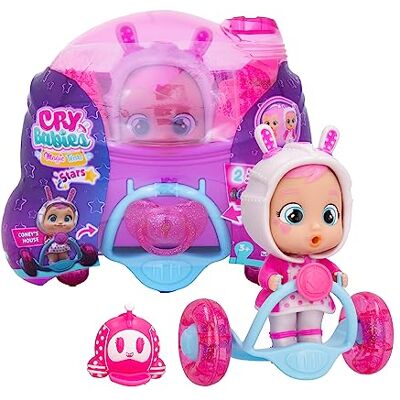 Cry Babies Magic Tears House Star Coney, Bambola Collezionabile Bambola da Collezionare Vestita con un Abito in Silicone Iridescente, Giocattolo Bambine e Bambini +3 Anni Cry Babies Magic Tears House Star Coney, Bambola Collezionabile Bambola da Collezionare Vestita con un Abito in Silicone Iridescente, Giocattolo Bambine e Bambini +3 Anni