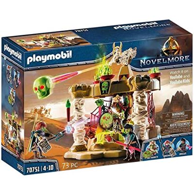 Playmobil Novelmore Sal'ahari Sands, Tempio dell'Armata degli Scheletri, con Effetto Luce, dai 4 Anni Playmobil Novelmore Sal'ahari Sands, Tempio dell'Armata degli Scheletri, con Effetto Luce, dai 4 Anni