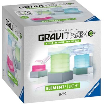 Ravensburger Gravitrax Power Elemento Luce Elettronica- a Batteria Circuito di Sfere Gioco di Costruzione Creativo Percorso di Sfere da Costruire da 8 Anni Versione Francese Ravensburger Gravitrax Power Elemento Luce Elettronica- a Batteria Circuito di Sfere Gioco di Costruzione Creativo Percorso di Sfere da Costruire da 8 Anni Versione Francese