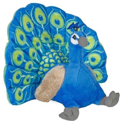 WILD REPUBLIC Cuddlekins Pavone, Peluche Di Animali, 30 cm, Peluche Per Neonati, Peluche Per Regalo Di Compleanno Imbottitura Realizzata Partendo Da Bottiglie Riciclate WILD REPUBLIC Cuddlekins Pavone, Peluche Di Animali, 30 cm, Peluche Per Neonati, Peluche Per Regalo Di Compleanno Imbottitura Realizzata Partendo Da Bottiglie Riciclate