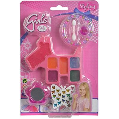 Simba Steffi Love Girls Set di 3 lucidalabbra, specchio, anello, bracciale, adesivo e applicatore, 6 pezzi, a partire dai 5 anni in su Simba Steffi Love Girls Set di 3 lucidalabbra, specchio, anello, bracciale, adesivo e applicatore, 6 pezzi, a partire dai 5 anni in su