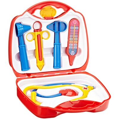 Theo Klein Valigetta da dottore con strumenti, misura piccola Theo Klein Valigetta da dottore con strumenti, misura piccola