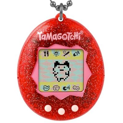 TAMAGOTCHI Bandai – Original Color Collection Red – Animale elettronico virtuale – Giocattolo interattivo in italiano – colore rosso – Giocattolo per bambini dai 8 anni in su – TAMAGOTCHI Bandai – Original Color Collection Red – Animale elettronico virtuale – Giocattolo interattivo in italiano – colore rosso – Giocattolo per bambini dai 8 anni in su –