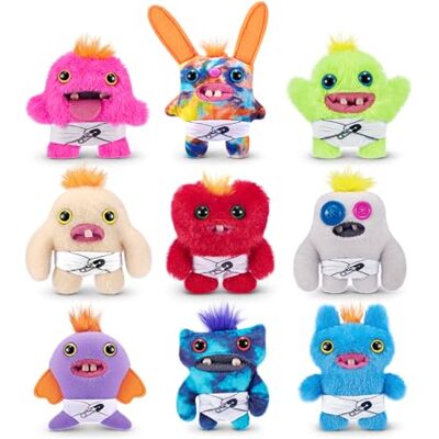 Fuggler Baby Fugg di ZURU, 4" Funny Ugly Monster, peluche, da collezione, giocattolo (assortimento casuale, 3 Pack) Fuggler Baby Fugg di ZURU, 4" Funny Ugly Monster, peluche, da collezione, giocattolo (assortimento casuale, 3 Pack)