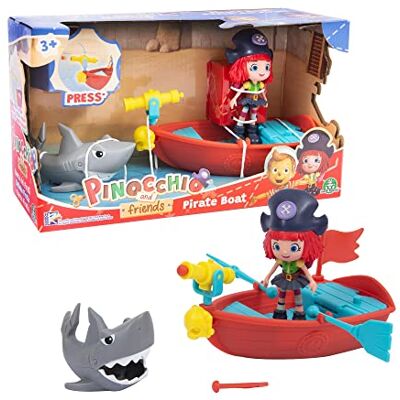 Giochi Preziosi PINOCCHIO BARCA DEI PIRATI CON PERSONAGGI FREEDA Giochi Preziosi PINOCCHIO BARCA DEI PIRATI CON PERSONAGGI FREEDA