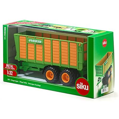 Siku , Carro insilatore, 1:32, Metallo,Plastica, Arancione,Verde, Parti mobili Siku , Carro insilatore, 1:32, Metallo,Plastica, Arancione,Verde, Parti mobili
