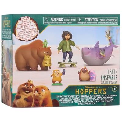 Just Play Disney y Pixar Hoppers Set de Figuras Coleccionables, 5 Figuras de Juguete, Juguete para Fans, Niñas y Niños a Partir de 3 Años, de Just Play Disney y Pixar Hoppers Set de Figuras Coleccionables, 5 Figuras de Juguete, Juguete para Fans, Niñas y Niños a Partir de 3 Años, de