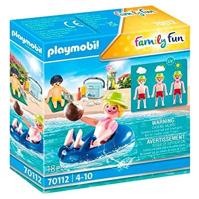 Playmobil Family Fun , Bagnante con canotto, Galleggiante, dai 4 Anni Playmobil Family Fun , Bagnante con canotto, Galleggiante, dai 4 Anni