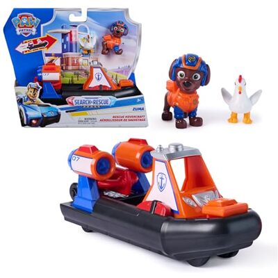 Paw Patrol Modello Zuma Rescue Hovercraft - Veicolo di gioco Paw Patrol Modello Zuma Rescue Hovercraft - Veicolo di gioco
