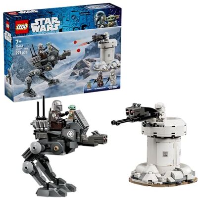 Lego Star Wars Attacco dell’AT-RT Giocattolo Kit di Modellismo con Walker, Torre, Minifigure del Mandaloriano e Figura di Grogu Regalo di Compleanno per Bambini, Bambine e Fan da 7 Anni Lego Star Wars Attacco dell’AT-RT Giocattolo Kit di Modellismo con Walker, Torre, Minifigure del Mandaloriano e Figura di Grogu Regalo di Compleanno per Bambini, Bambine e Fan da 7 Anni