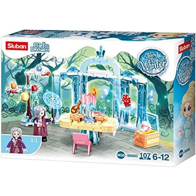 Sluban - Fairy Tales of Winter – Cena 107 Pezzi, Multicolore, M, Sluban - Fairy Tales of Winter – Cena 107 Pezzi, Multicolore, M,