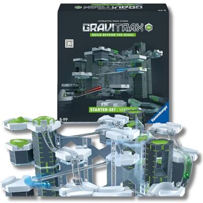 GraviTrax Ravensburger Pro Starter-Set Vertical, Pista biglie 145 pezzi, Rompicapo bambini e adulti, Giochi bambini 8 anni e più, Gioco Interattivo STEM, Compatibile con tutti i GraviTrax Ravensburger Pro Starter-Set Vertical, Pista biglie 145 pezzi, Rompicapo bambini e adulti, Giochi bambini 8 anni e più, Gioco Interattivo STEM, Compatibile con tutti i