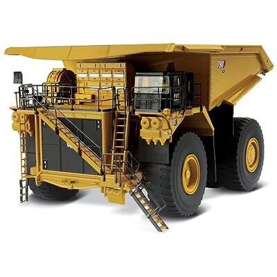 Diecast Masters -Camion minerario Caterpillar Cat 798AC, Scala 1:50, Circa 20,8 x 14,8 x 31,0 cm, da 14 Anni, Colore Yellow, Diecast Masters -Camion minerario Caterpillar Cat 798AC, Scala 1:50, Circa 20,8 x 14,8 x 31,0 cm, da 14 Anni, Colore Yellow,