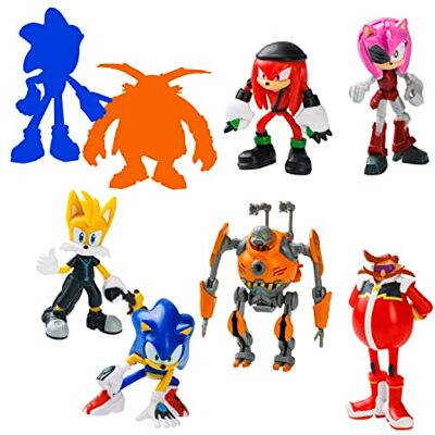 Bizak Sonic Prime Confezione da 8 statuette alte 6,5 cm, in scatola deluxe con 2 statuette a sorpresa esclusive assortite 2 () Bizak Sonic Prime Confezione da 8 statuette alte 6,5 cm, in scatola deluxe con 2 statuette a sorpresa esclusive assortite 2 ()
