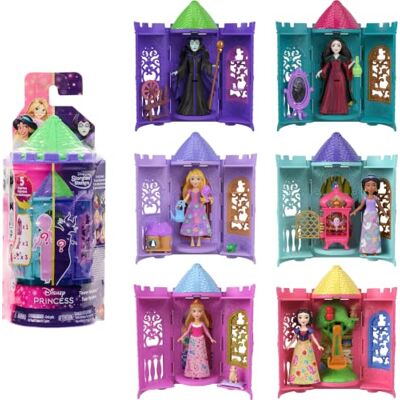 Mattel Disney Princess Tower Surprise Piccole bambole e accessori, impilabile Playset con 4 sorprese e amici di Disney Movies (gli stili possono variare) Mattel Disney Princess Tower Surprise Piccole bambole e accessori, impilabile Playset con 4 sorprese e amici di Disney Movies (gli stili possono variare)