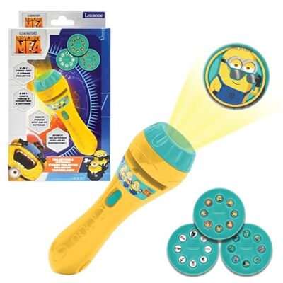 Lexibook , Cattivissimo Me, Proiettore di storie dei Minions e Torcia, Proietta 24 Immagini dal Film Cattivissimo Me con 3 Dischi, Giallo/Blu, Lexibook , Cattivissimo Me, Proiettore di storie dei Minions e Torcia, Proietta 24 Immagini dal Film Cattivissimo Me con 3 Dischi, Giallo/Blu,