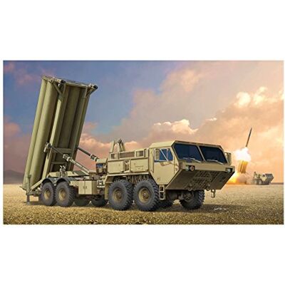 Trumpeter Modello plastikowy Terminal Obrony Obszaru Wysokościowego (THAAD) Trumpeter Modello plastikowy Terminal Obrony Obszaru Wysokościowego (THAAD)