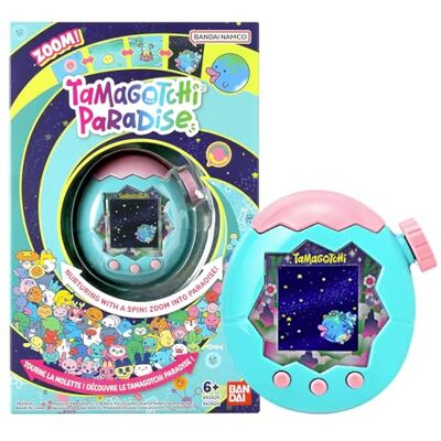 TAMAGOTCHI Bandai – Paradise Jade Forest – Animale Virtuale da accudire – Interattivo, rotella di zoom – Modello Foresta Verde e Rosa – Giocattolo per Bambini dai 6 anni in su – TAMAGOTCHI Bandai – Paradise Jade Forest – Animale Virtuale da accudire – Interattivo, rotella di zoom – Modello Foresta Verde e Rosa – Giocattolo per Bambini dai 6 anni in su –