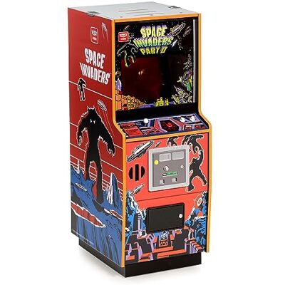 quarter arcades Numskull Mini armadio arcade da 1/4 ufficiale Space Invaders Part II di dimensioni 1/4 Macchina da gioco arcade retrò riproducibile Micro console retrò quarter arcades Numskull Mini armadio arcade da 1/4 ufficiale Space Invaders Part II di dimensioni 1/4 Macchina da gioco arcade retrò riproducibile Micro console retrò