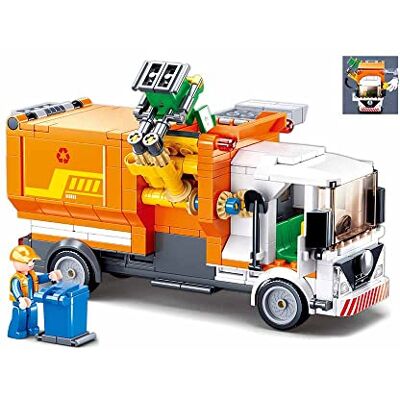 Sluban Klemmbausteine Camion da town, 326 pezzi Sluban Klemmbausteine Camion da town, 326 pezzi
