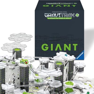 GraviTrax Ravensburger Pro Giant Starter Set Pista Biglie Con 409 Pezzi Rompicapo Bambini Con Le Biglie Giochi Bambino 8 Anni Maschio e Femmine Giochi Per Bambini Compatibili Con Tutti GraviTrax Ravensburger Pro Giant Starter Set Pista Biglie Con 409 Pezzi Rompicapo Bambini Con Le Biglie Giochi Bambino 8 Anni Maschio e Femmine Giochi Per Bambini Compatibili Con Tutti