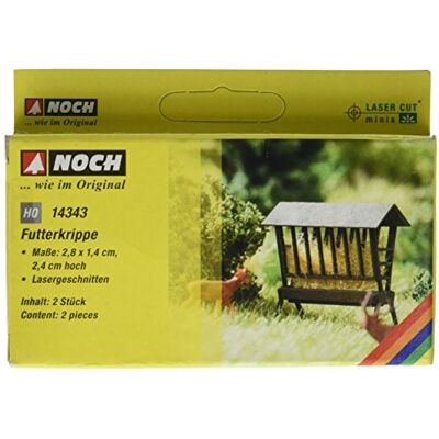 NOCH Model Railway Elementi di Decoro Feeder 2 Camere NOCH Model Railway Elementi di Decoro Feeder 2 Camere