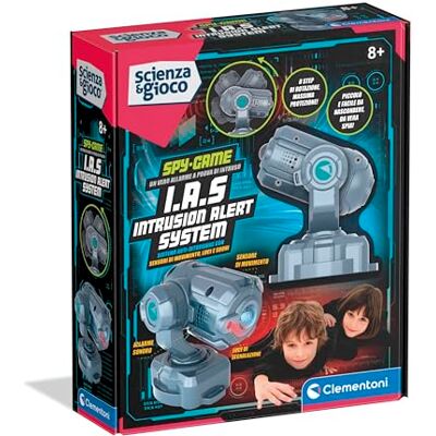Clementoni Scienza e Gioco SPY Intrusion Alert System, Allarme Con Sensori Di Luce E Vibrazione Bambini 8+ Anni, Protezione Oggetti E Spazi, Lingua Italiana, Clementoni Scienza e Gioco SPY Intrusion Alert System, Allarme Con Sensori Di Luce E Vibrazione Bambini 8+ Anni, Protezione Oggetti E Spazi, Lingua Italiana,
