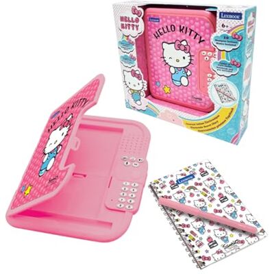Lexibook , Diario elettronico Hello Kitty con Penna e quaderno Inclusi, Rosa/Bianco, Lexibook , Diario elettronico Hello Kitty con Penna e quaderno Inclusi, Rosa/Bianco,